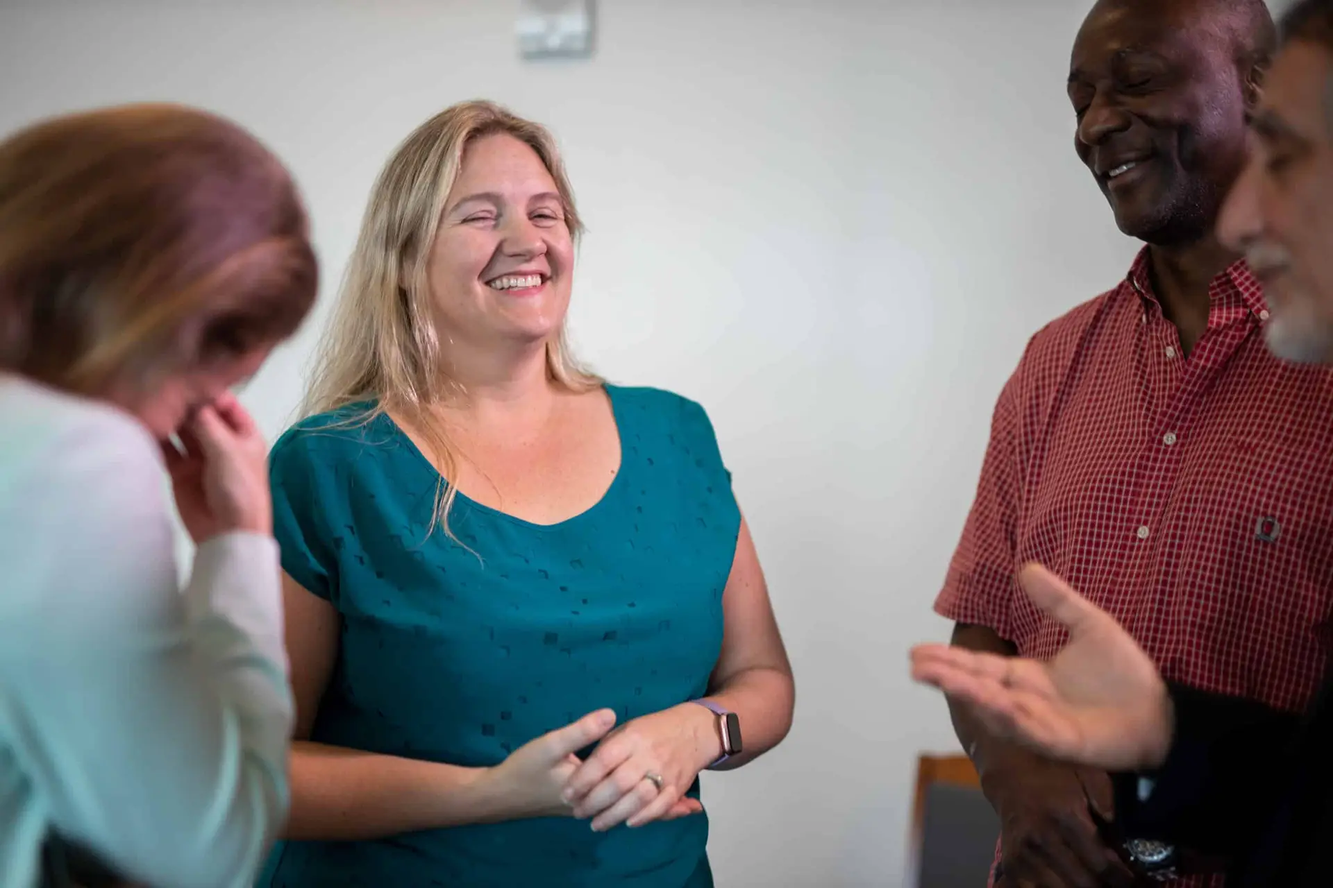 Critical care specialists collaborating during an ANR procedure