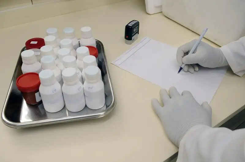 A doctor prescribing medications