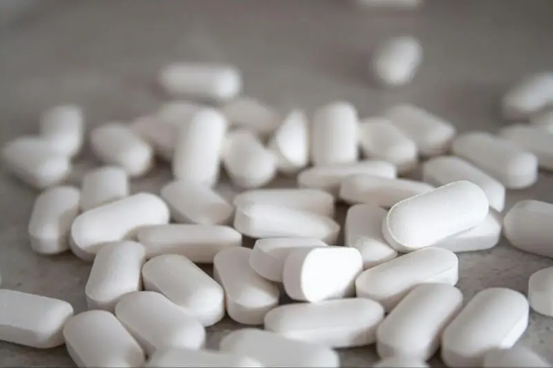 White prescription pills