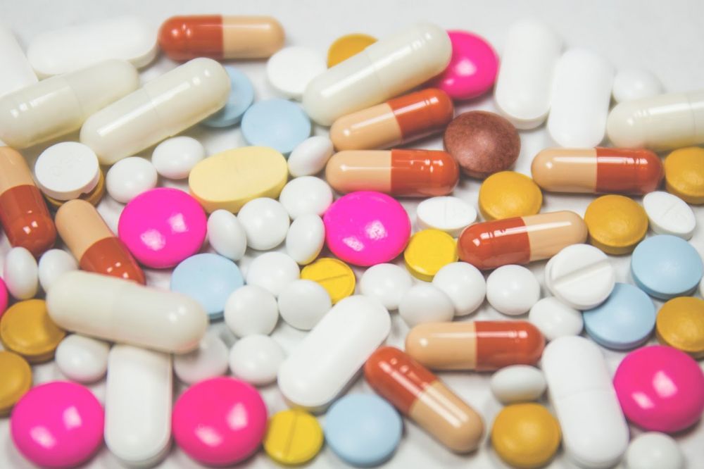 a variety of pills