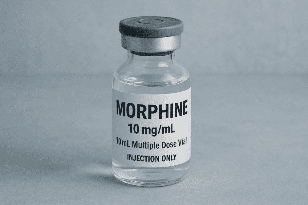 Morphine - the gold standard among opioid pain medications