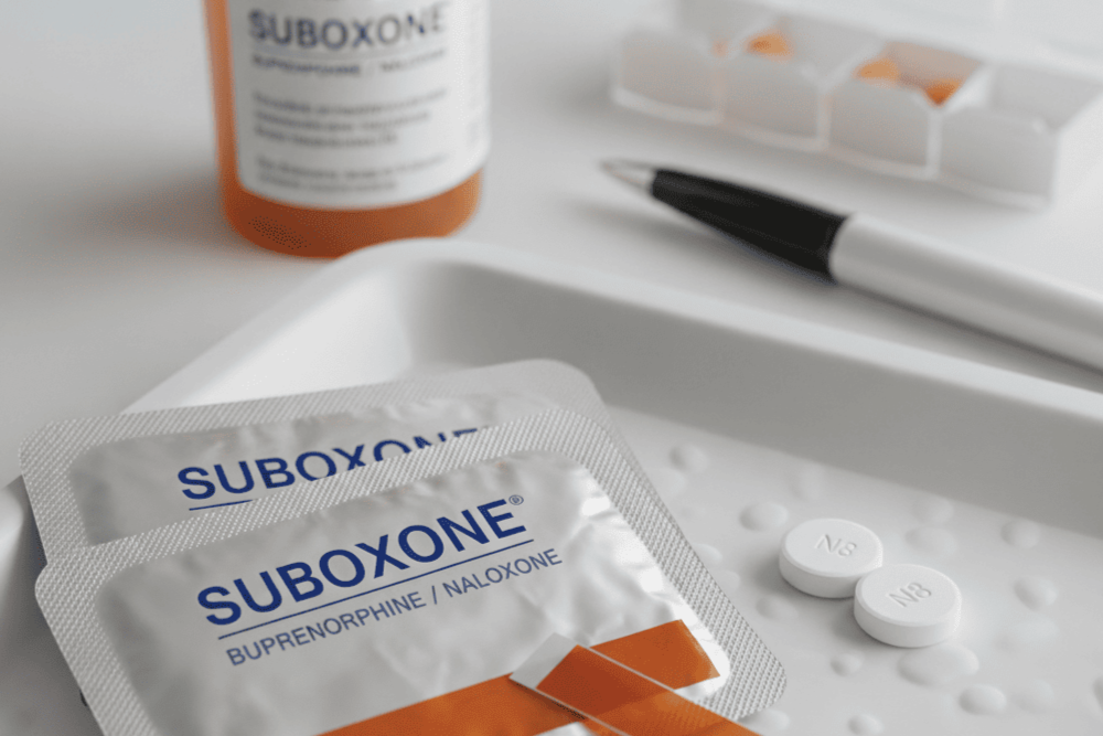 Suboxone is the combination of two medications: buprenorphine and naloxone
