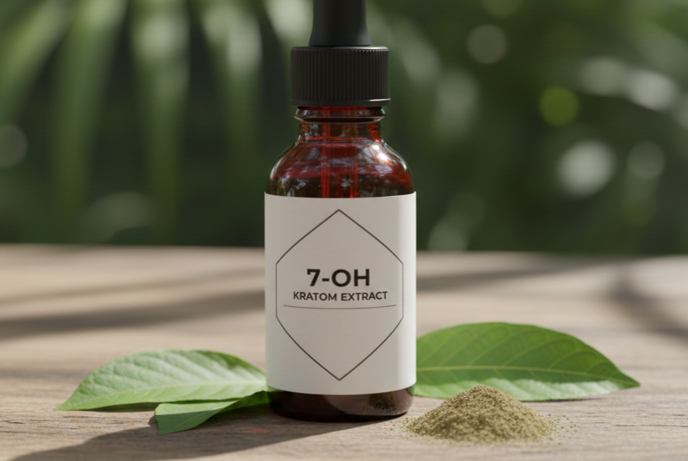 7-hydroxymitragynine, commonly known as 7-OH